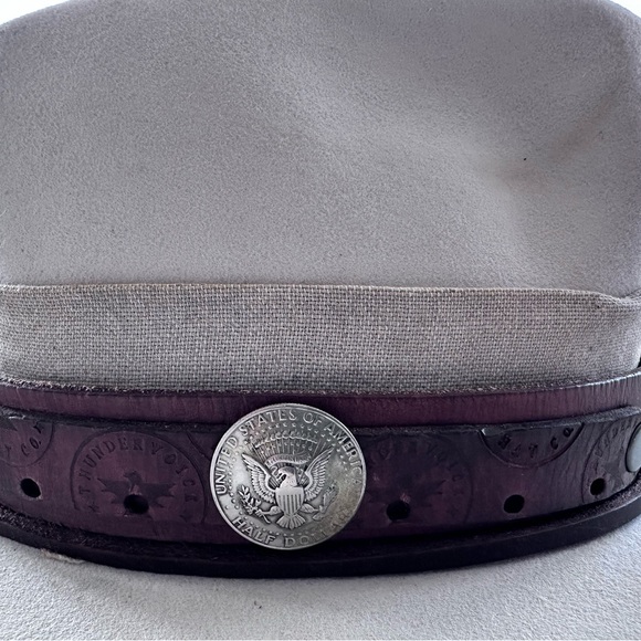 Thunder Voice Hat Co - One of a Kind Western Hat 7 1/2 - Picture 13 of 15